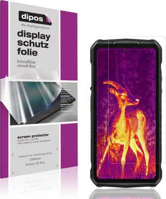 Image de 4x Film de protection d'écran pour Ulefone Armor 29 Pro protecteur clair dipos
