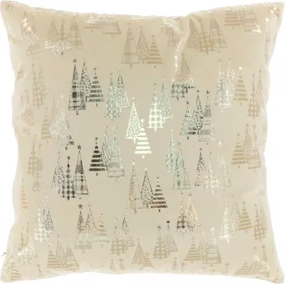 Produktbild von Unique Living - Dekokissen Olga 45x45cm Elfenbein