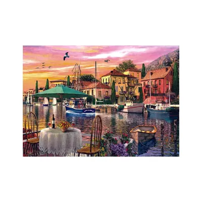 Produktbild von ANATOLISCHES Puzzle Hafen bei Sonnenuntergang 3000 Teile
