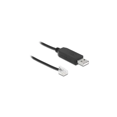 Obrázek produktu pro DeLOCK 66736, RJ-12, USB 2.0 Type-A, 2 m, Černá