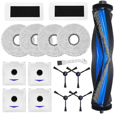 Zubehörset für Ecovacs N30 PRO/OMNI – Rollbürste, Tücher, Beutel, Filter