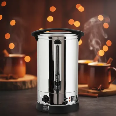 Immagine prodotto di Pentola elettrica per bollitore 22 L Bollitore per vin brulé 2500W Bollitore per vin brulé in acciaio inox Termostato