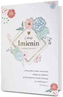 Productafbeelding van Karnet Imieniny - Meneer Draak