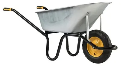Image de Brouette AKTIV PREMIUM RENO 110L Galva Roue Gonflée - HAEMMERLIN - 305402005