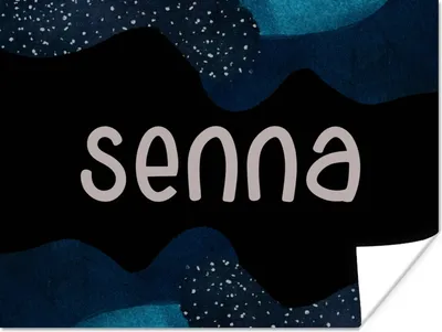 Produktbild von MuchoWow® Poster Senna - Pastell - Mädchen 160x120 cm - Foto Plakat