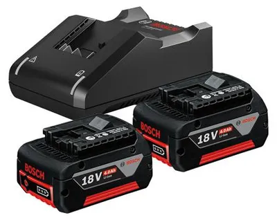 Produktbild von Starter-Set 2 x GBA 18V 4.0Ah + GAL 18V-40