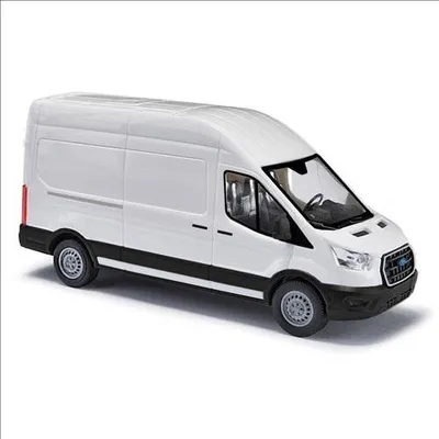 Produktbild von Busch 54502 - H0 - Ford Transit Kasten, Weiß - Neu