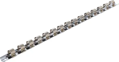 Obrázek produktu pro BGS technic Socket Rail with 15 Clips, 76 g