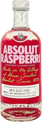 Produktbild von Absolut Vodka Raspberri 700ml 38% Vol.