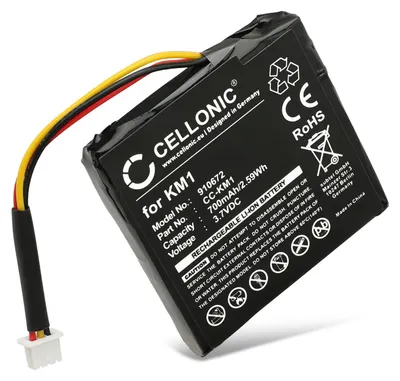 Image de CELLONIC 1x Batterie pour GPS / Navigation Compatible avec TomTom Via Live 125, Via Live 120, Via 130, 6027A0117401 - (700mAh, 3.7V)
