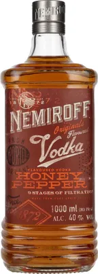 Image de Nemiroff HONEY PEPPER Flavoured Vodka 40% Vol. 1l