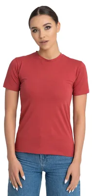 Produktbild von Evoni Damen T-Shirt Kurzarm Bordeaux XXL