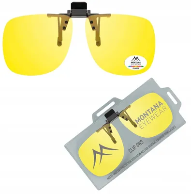 Produktbild von Montana Aufhellende UV 400 Polarisations-Brillenaufsatz Gelb