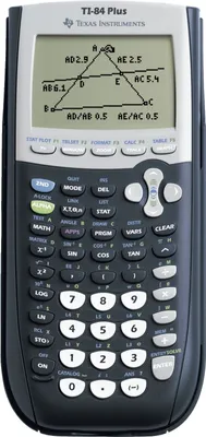 Produktbild von Texas Instruments 84PL/CLM Graphikrechner TI-84 PLUS, Batterie, 89 x 192 x 27 mm