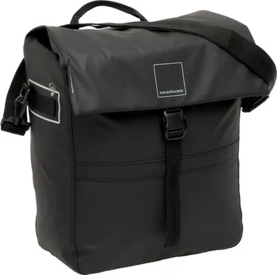 Produktbild von New Looxs Radtasche Leeds Single Black 18 l Black - praktische Alltagstasche ...