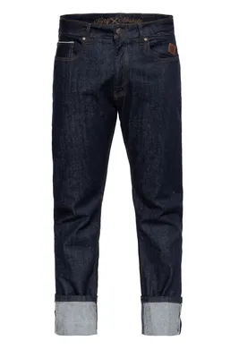 Produktbild von King Kerosin Robin Selvedge Jeanshose, dunkelblau, 40