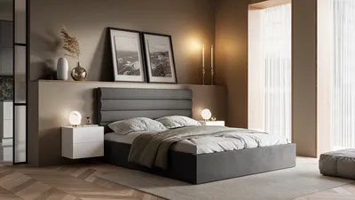 Obrázok produktu pre SIERRA Čalúnená posteľ s boxom a rámom 180x200 cm Jasmine 96