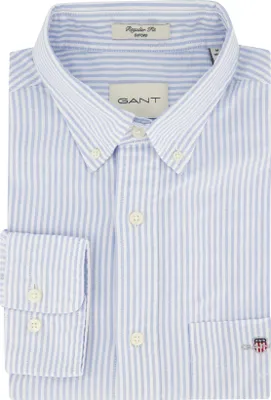 Image de Gant Regular Fit Chemise de loisirs bleu clair