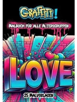 Produktbild von Ausmalbuch für Erwachsene - Graffiti