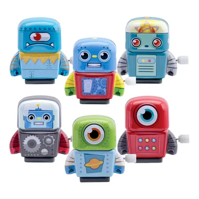 Produktbild von Schylling Retro Aufzieh-Blechroboter aus Zinn, 5,5cm H x 6cm B
