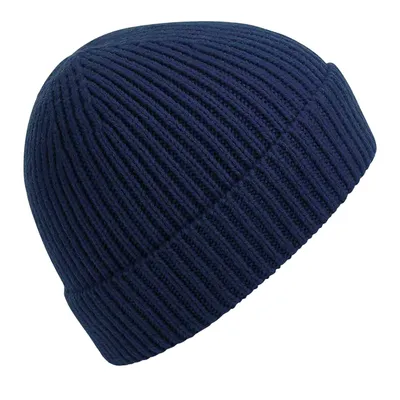 Produktbild von Beechfield Engineer Strick Ripp Beanie PC3939 (Einheitsgröße) (Navy)