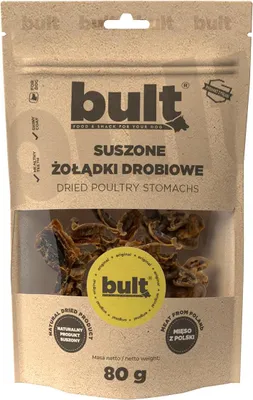Produktbild von Natürliche Hundekauen Bult Getrocknete Hühnchenmägen 80G