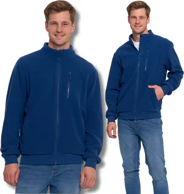 Immagine prodotto di Felpa Da Uomo In Pile Con Zipper Calda Con Tasche Moraj Xxl