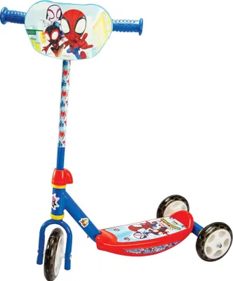 Image de Smoby Spidey trottinette avec 3 roues - trottinette pour enfants Marvel Spidey