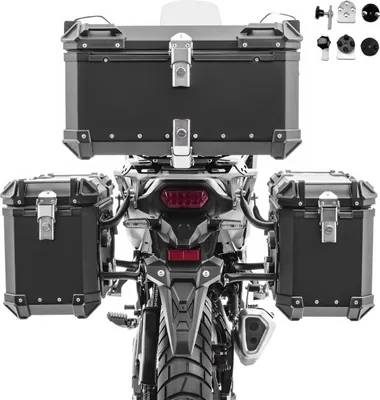 Produktbild von Set Alukoffer + Topcase passend für Honda Africa Twin 1100 Adventure S