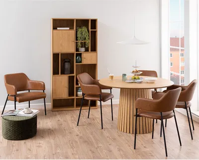Produktbild von Smuk Esstisch Ø 120 cm Ember Eiche
