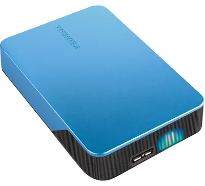 Productafbeelding van TOSHIBA Externe harde schijf, 4TB, 2,5 inch, blauw, 6,4 cm, USB3.2 Gen1, CANVIO FLEX