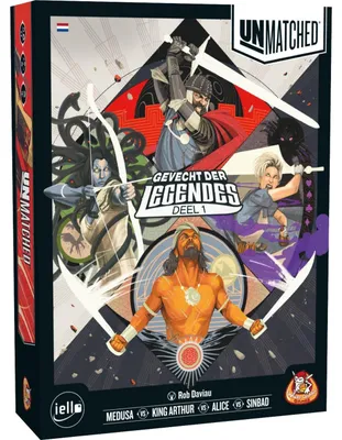 Productafbeelding van White Goblin-spellen, ongeëvenaard: "Battle of Legends", een spel vol epische gevechten