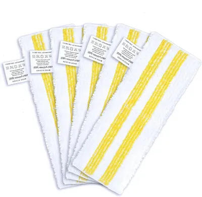 Produktbild von 12 Mikrofaser Überzugsset Kompatibel für Kärcher Dampfreiniger Zubehör
