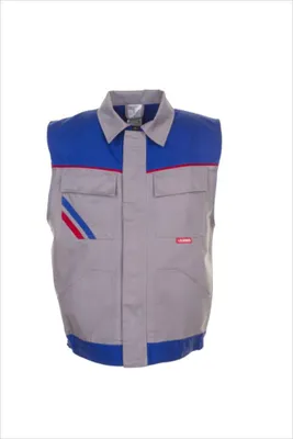 Produktbild von Planam Weste Highline Gr. L zink/kornblau/rot