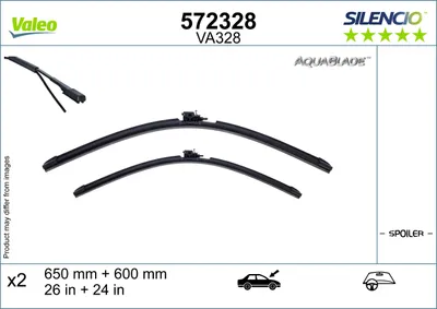 Obrázok produktu pre Stieracia lišta VALEO 572328