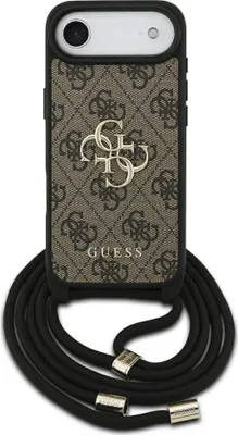 Image de Guess - Crossbody Cord 4G Big Logo (GUHCP17MP4GMGCRW) - iPhone 17 Air - Marron