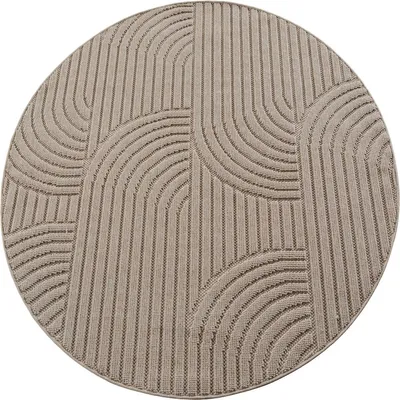 Obrázek produktu pro 160x160 cm Kusový koberec Helix 2201 beige kruh