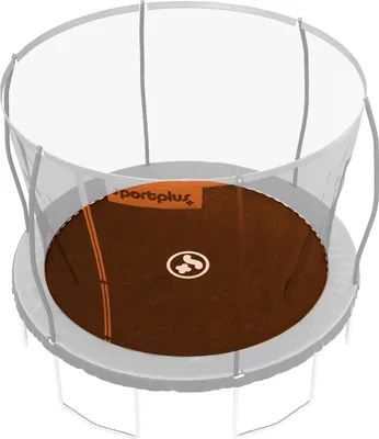 Immagine prodotto di Trampolino SportPlus I Trampolino da giardino, trampolino per esterni, trampolino per bambini, pali imbottiti e montati esternamente, rete di sicurezza interna, copertura extra sicura dei bordi, sospensione confortevole, telaio brevettato, SP-T-305/SP-T-366