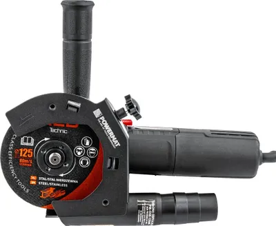 Obrázek produktu pro POWERMAT Odsávací kryt na úhlovou brusku 115–125mm - PM-OSK-125MN