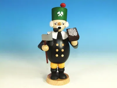 Produktbild von Räuchermann  Bergmann mit Erz Höhe=16,8cm NEU