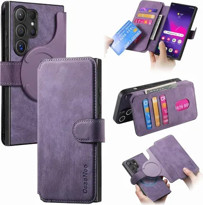 Produktbild von Samsung Galaxy S25 Ultra Hülle - CaseNeo 2-in-1 Klapphülle & Back Cover - Violett