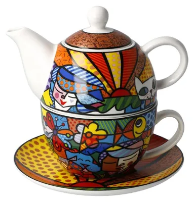 Produktbild von Goebel Romero Britto - Garden - Tea for One