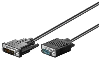 Obrázek produktu pro Microconnect 50989, 1 m, DVI-I, DVI-I, Samec, Samec, Černá