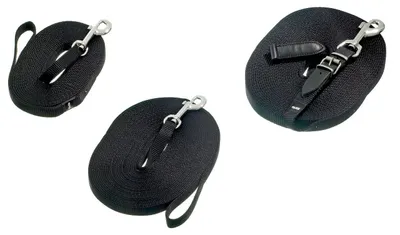 Produktbild von Karlie Art Sportiv Plus Schleppleine - Hundeleinen - Nylon - Schwarz - 1000x1,5 cm