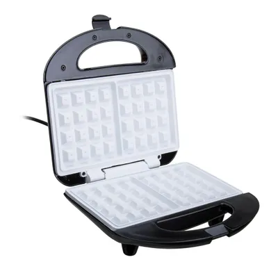 Produktbild von Camry Waffeleisen Waffelautomat für 2 Belgische Waffeln Antihaftbeschichtet Waffel Eisen Maker Keramik 700 Watt