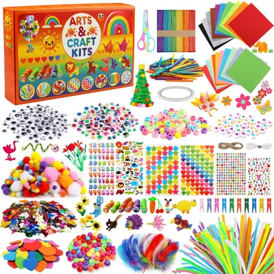 Productafbeelding van Solidchoice - 2000 Stuks Pijpenragers voor Creatieve Knutselprojecten