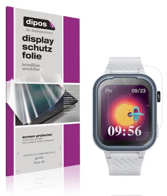 Produktbild von 6x Schutzfolie für garett Essa 4G klar Displayschutzfolie Folie Display Schutz dipos
