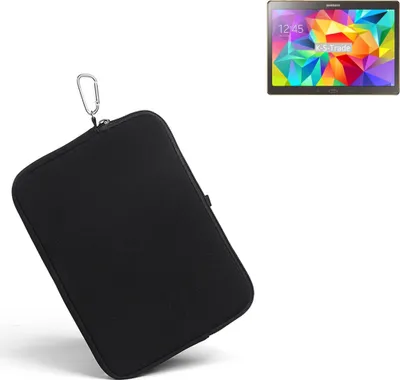 Produktbild von K-S-Trade Neopren Hülle kompatibel mit Samsung Galaxy Tab S 10.5 Wifi  Schutz Hülle Neoprenhülle Tablet-Hülle Tabletcase Tablet Schutz Gürtel