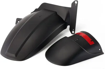 Productafbeelding van Spatbordverlengstuk voor en achter voor motorfiets, voor NC700 en NC750 S/X 2012-2025, zwart ABS-kunststof