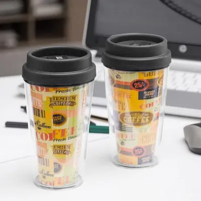 Immagine prodotto di Tazza da caffè con coperchio e doppia parete
